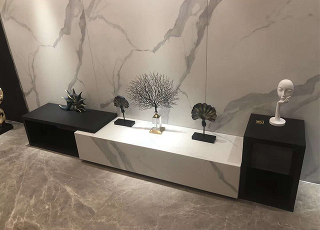 巖板茶幾面批發(fā)！巖板定制櫥柜有些什么優(yōu)點(diǎn)？ 